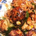 木漏れ日の台所's cooksnap of when they made 具多め☆ チーズinピーマンの肉詰め♪.