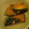 min☆___'s cooksnap of when they made カボチャ๑ピーナッツバター和え✿.