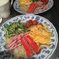 ﾌﾞﾚﾝﾀﾞ's cooksnap of when they made 市販の冷やし中華盛り付けてみた.