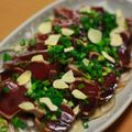 funkiss's cooksnap of when they made にんにくチップが香ばしい☆鰹のたたき.
