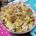クックC8ZBEG☆'s cooksnap of when they made 余り物活用！豆腐と豆苗のチャンプルー.