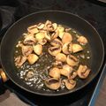 Tixitita's cooksnap of when they made ブラウンマッシュルームのアヒージョ.