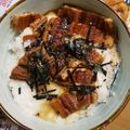 M130018's cooksnap of when they made スタミナ満点！うなとろろ丼.
