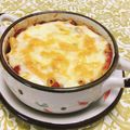 サンディサンディ's cooksnap of when they made ミートソースdeマカロニグラタン.