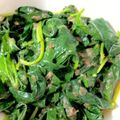 しゃもじなくま's cooksnap of when they made *味ポン*でモロヘイヤのおひたし.