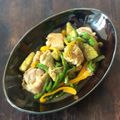 モコ２モコ太's cooksnap of when they made 鶏もも肉とパプリカのオイスターソース炒め.