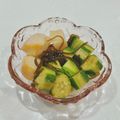 ゆにこーん☆'s cooksnap of when they made BBQにも！塩昆布で美味しいきゅうり棒.