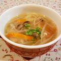 Richland☆Y's cooksnap of when they made ウェイパーde キノコと野菜のスープ.