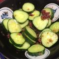 はにわん、's cooksnap of when they made さっぱり箸休め♡梅かつおきゅうり.