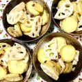 ふたごゆき's cooksnap of when they made サツマイモとレンコンの胡麻まぶし.