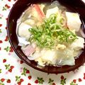 ふたごゆき's cooksnap of when they made カニかまとキャベツの簡単すまし汁！.