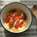 CANADOLL's cooksnap of when they made オートミール◎レンジで簡単！オムライス.