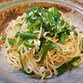 efuko♪'s cooksnap of when they made 青唐辛子とたっぷり韮のやみつき塩焼きそば.