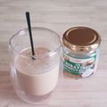 アクセル☆'s cooksnap of when they made ココナッツオイルときな粉のカフェオレ.