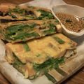 マトリョーシカさん。's cooksnap of when they made 簡単♫ニラ★キム★チヂミ.