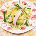 hitomi♪＊'s cooksnap of when they made きゅうりたっぷり中華サラダ.