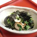 ぼのつま's cooksnap of when they made 簡単小鉢☆三つ葉とちくわの梅ポン酢.