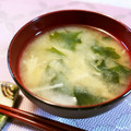 アイリッシュショコラ's cooksnap of when they made えのき消費に！えのきとわかめの味噌汁.