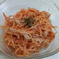 ★ぽん's cooksnap of when they made 子供2人ともペロリ、にんじんハムサラダ.
