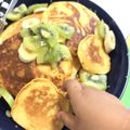 ふえ☆なるちゃん's cooksnap of when they made ひと手間でふわふわ豆乳ホットケーキ.