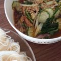 sakmo's cooksnap of when they made ★簡単★サバ缶冷や汁そうめん.
