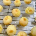 ♪まるえ's cooksnap of when they made 犬おやつ さつまいもボーロ.