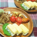 虹色♪︎ちゅーりっぷ's cooksnap of when they made 玉子焼きの押し寿司風.