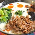 にじいろキッチンCH's cooksnap of when they made なすと小松菜の豆乳うどん.