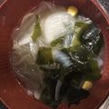 わたるんママ's cooksnap of when they made ダシダで☆ワカメと春雨のスープ.