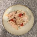 クックN315ES☆'s cooksnap of when they made 鳥ささみの塩麹蒸し 梅和え*ダイエット.