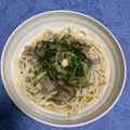 ぴろりーぬ☆'s cooksnap of when they made 薬味を味わう♪豚なす冷しうどん.