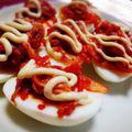 あおいりん's cooksnap of when they made ゆで卵とキムチのサラダ.