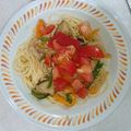 きっとさん。's cooksnap of when they made 簡単☆ナスの和風冷製パスタ.