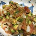木蓮7005's cooksnap of when they made 簡単！アボカドと竹輪の辛子明太和え.