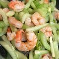すぷも's cooksnap of when they made シンプルだけど絶品◆海老とセロリの塩炒め.