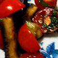 クックHJB3B6☆'s cooksnap of when they made レンジのみ☆茄子とトマトのポン酢マリネ.