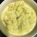速水もぐみち's cooksnap of when they made 朝食にも♪パン粥チーズ.