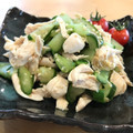 mayuyuキッチン's cooksnap of when they made ささみと胡瓜の辛子酢和え.