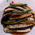 クック105KEH☆'s cooksnap of when they made めんつゆで簡単♪なすといんげんの煮浸し.