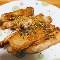 うーぷ's cooksnap of when they made 鶏手羽中の七味醤油焼き.