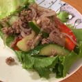 acchiＱＱ's cooksnap of when they made エスニック☆牛挽肉と春雨のナンプラー炒め.