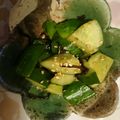 yobibaa's cooksnap of when they made きゅうりの塩昆布和え.