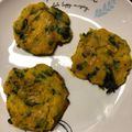 ぴのじー's cooksnap of when they made ほうれん草と南瓜の米粉おやき＊離乳食後期.