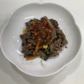 ❁Abake❁'s cooksnap of when they made 牛薄切り肉のスタミナ炒め♡.