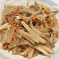 moeoke's cooksnap of when they made 作り置きOK！五種野菜の土佐風きんぴら.