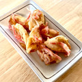にきけん's cooksnap of when they made ちくわの紅しょうが揚げ.