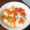 Asuka0515's cooksnap of when they made 市販の素で豪華に♥サーモンのちらし寿司.