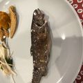 豆とオリーブ's cooksnap of when they made ✨ニジマスの岩塩焼き✨.