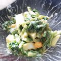 ナルぴょん's cooksnap of when they made 大根葉とゆで卵のカレーマヨサラダ.