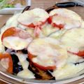 ぐーたりん88's cooksnap of when they made 夏野菜☆なすとトマトのチーズ焼き.
